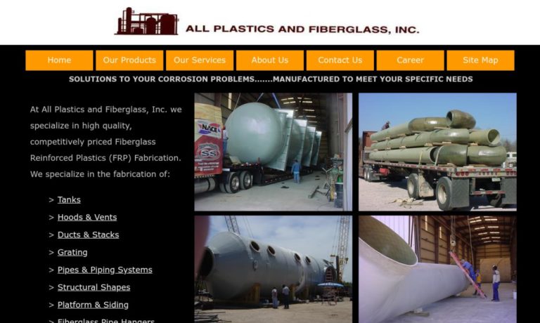 All Plastics and Fiberglass, Inc.
