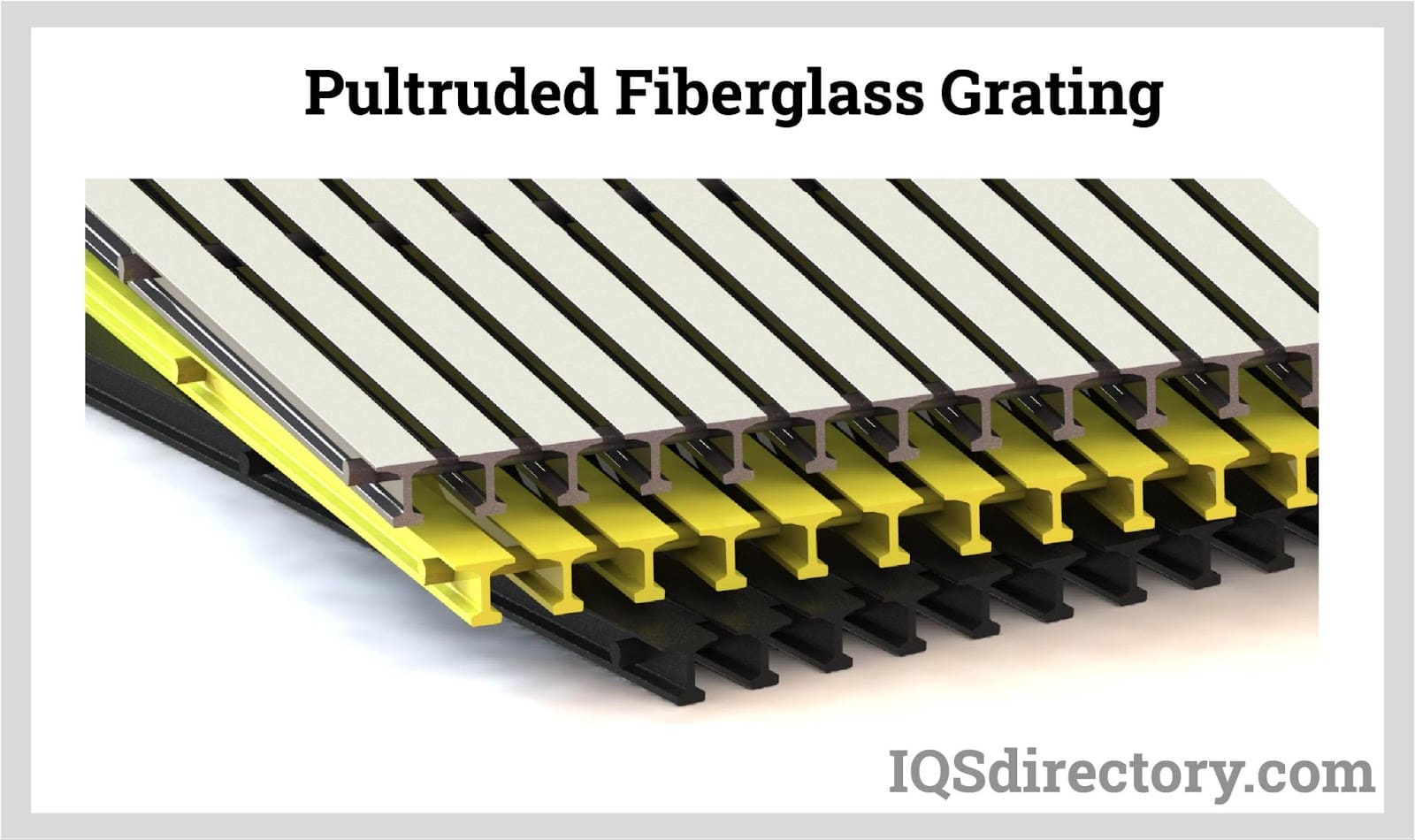 Pultruded Fiberglass Grating