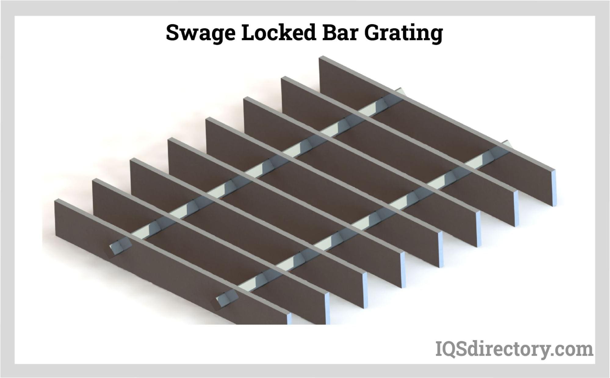 Swage Locked Bar Grating